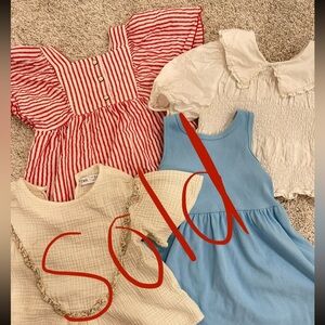 Zara girls Americana bundle